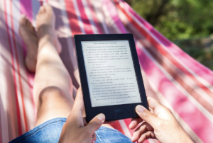summer e-book reading