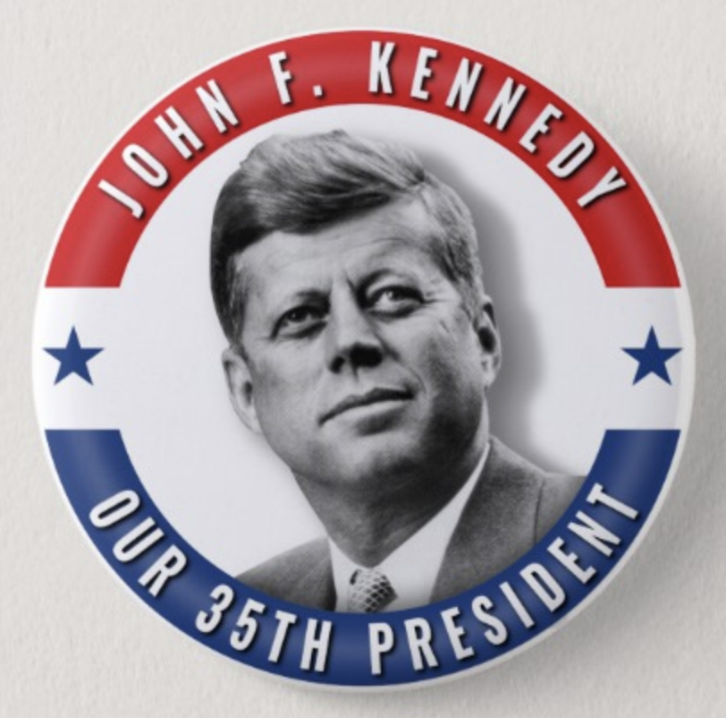 JFK button