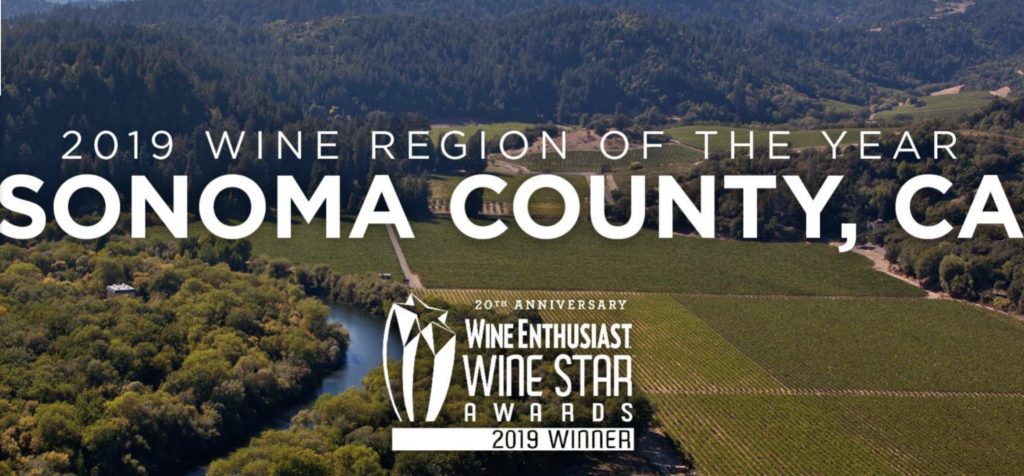 Sonoma County Wine Region of the Year