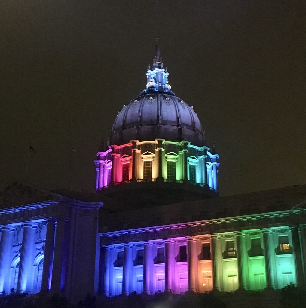 San Francisco City Hall, Gay Pride, Wikimedia